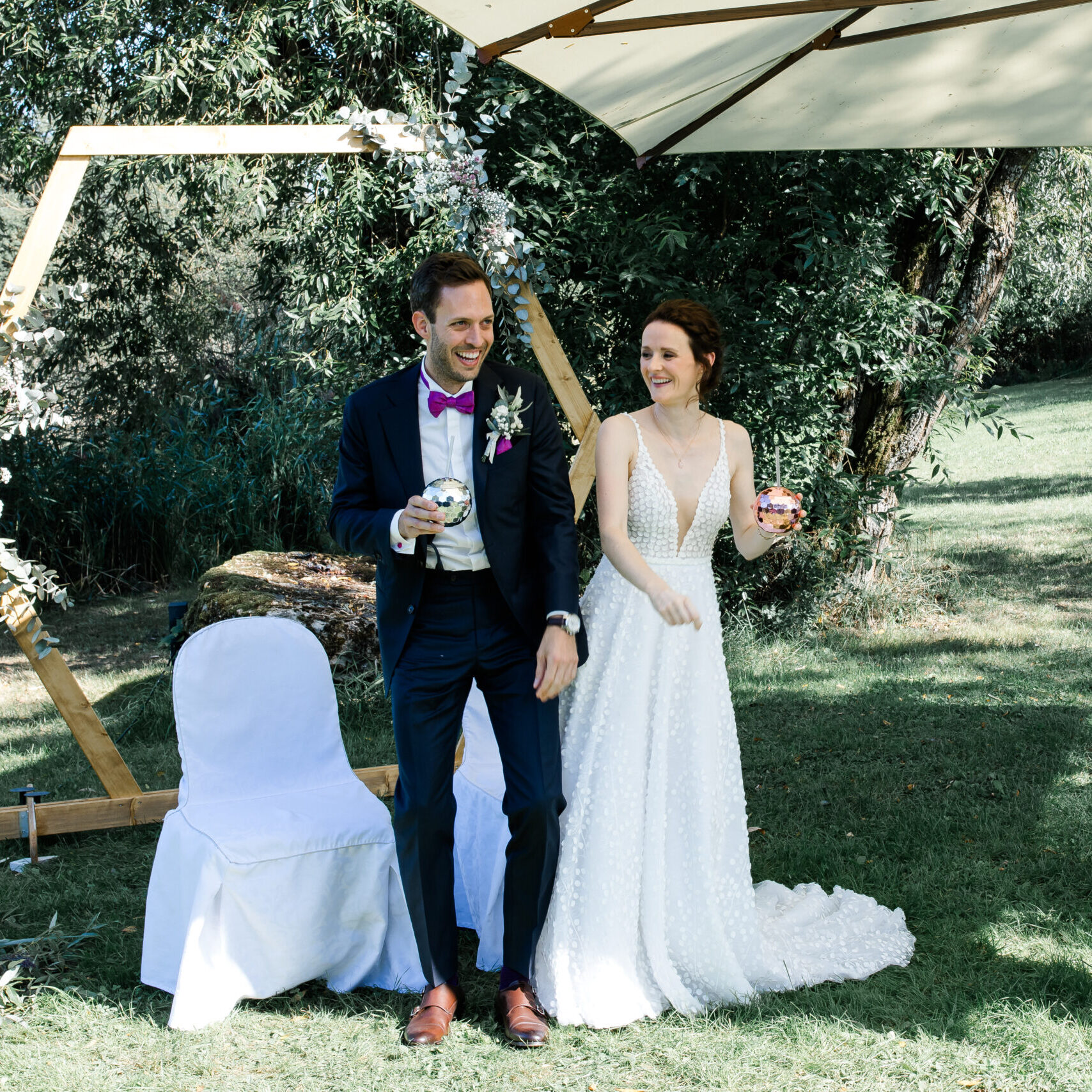 Tanzendes Hochzeitspaar